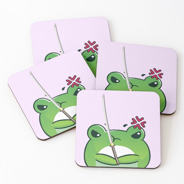 Item preview, Cute Cartoon Kawaii Frog holding knife | adorable knife animals | Japanese Kawaii aesthetic | Kawaii knife Frog | Froggy knife | Chibi kawaii frog and mushrooms designed and sold by Saffire6.