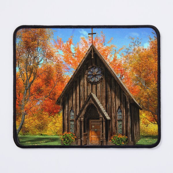 Item preview, Little Brown Church designed and sold by D Young Art.
