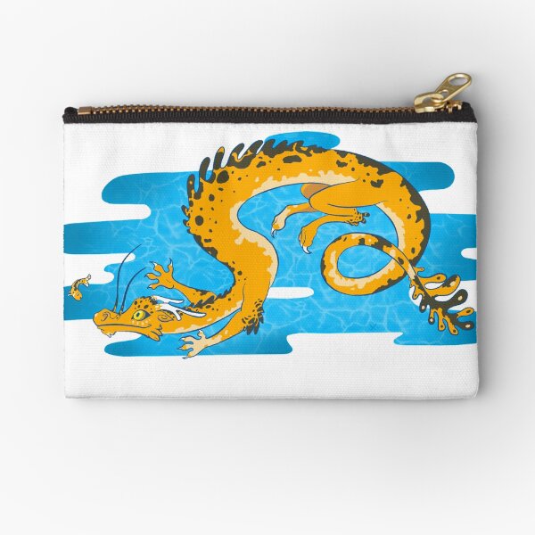 Koi Dragon Zipper Pouch