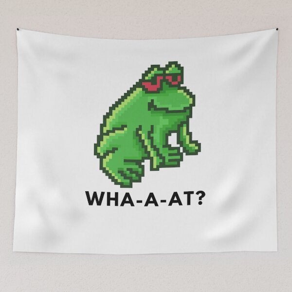 Item preview, Red eye frog, Funny froggy ribbit what? designed and sold by T-Look.