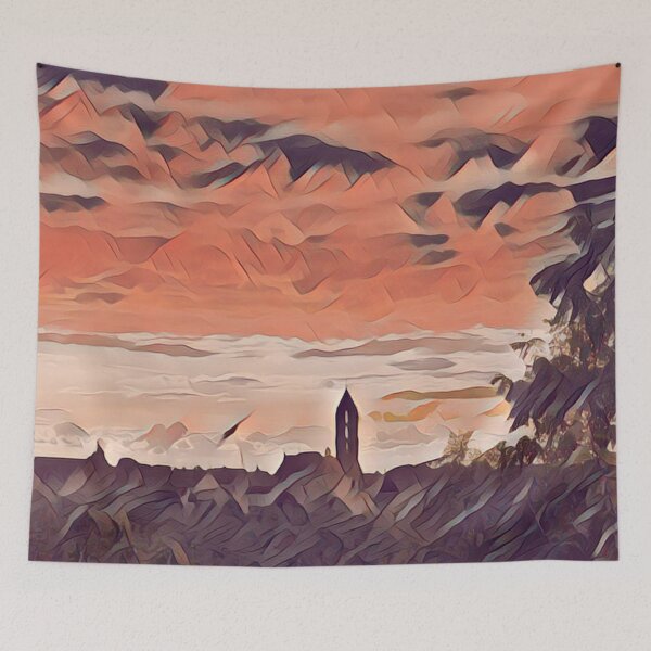Item preview, Bell tower at sunset designed and sold by Annew21.