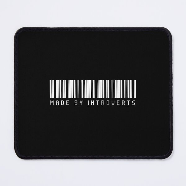 Item preview, Made By Introverts, White Text designed and sold by imabbhey.