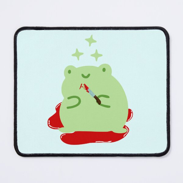 Item preview, Cute Cartoon Kawaii Frog holding knife | adorable knife animals | Japanese Kawaii aesthetic | Kawaii knife Frog | Froggy knife | Chibi kawaii frog and mushrooms designed and sold by Saffire6.