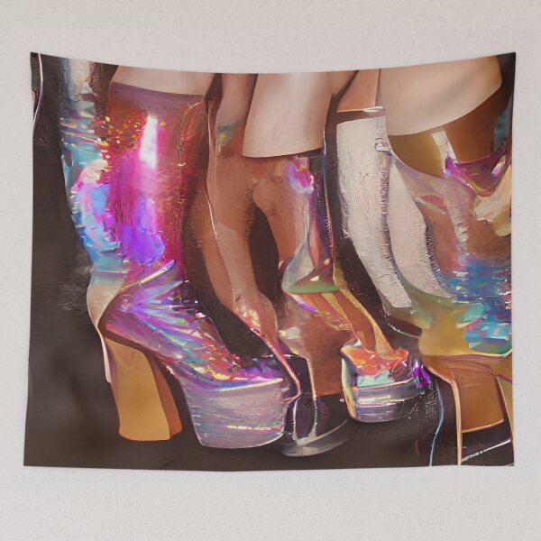 Item preview, These Boots Are Made For Disco  designed and sold by TheDreamEffect.