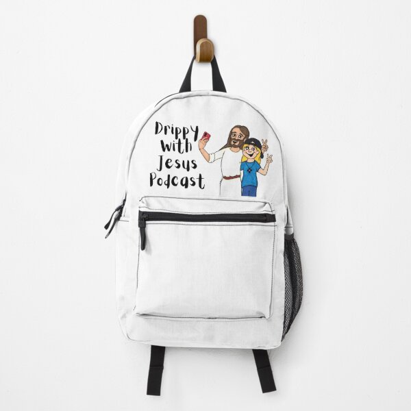 Item preview, Drippy With Jesus Podcast designed and sold by Angie Bosio.