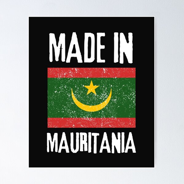 Posters sur le thème Drapeau Mauritanie
