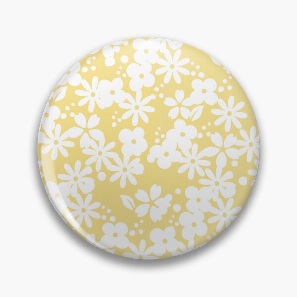 Item preview, Yellow flowers Korean style pattern  designed and sold by Efekan Turker.