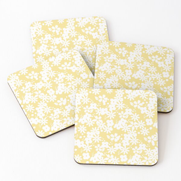 Item preview, Yellow flowers Korean style pattern  designed and sold by Efekan Turker.