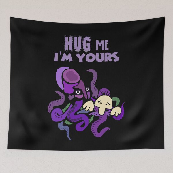 Item preview, Funny Hug me I'm Yours Octopus designed and sold by Nature's Fancy.