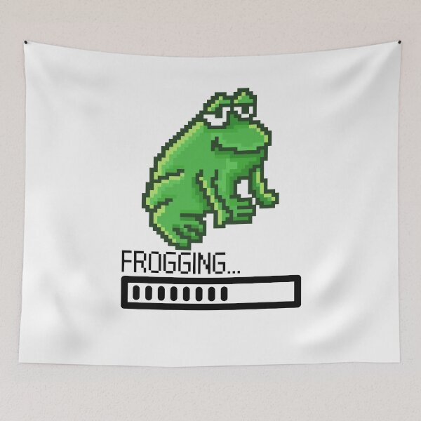 Item preview, Loading froging frog, Funny froggy designed and sold by T-Look.