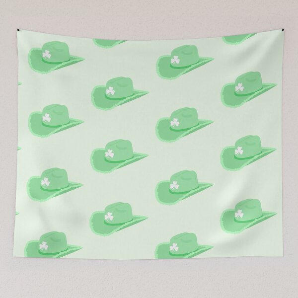 Item preview, shamrock cowgirl hat designed and sold by Camille Albers.