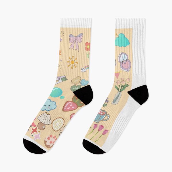 Item preview, cute objects doodles designed and sold by AI ART Studio.