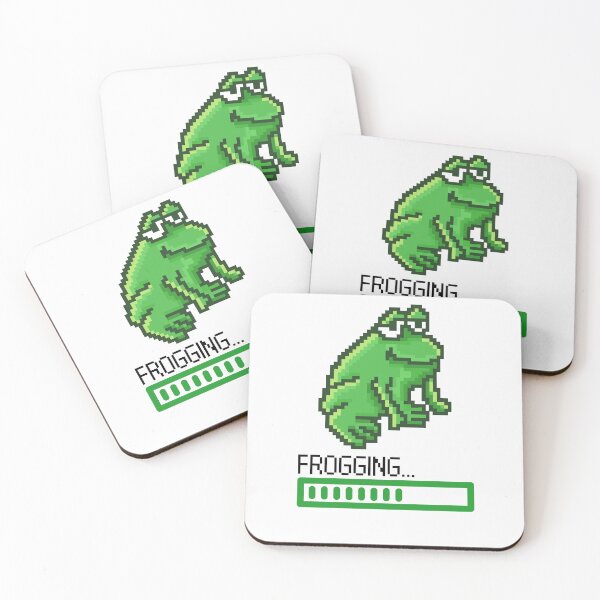 Item preview,  Loading frogging frog, Funny froggy designed and sold by T-Look.