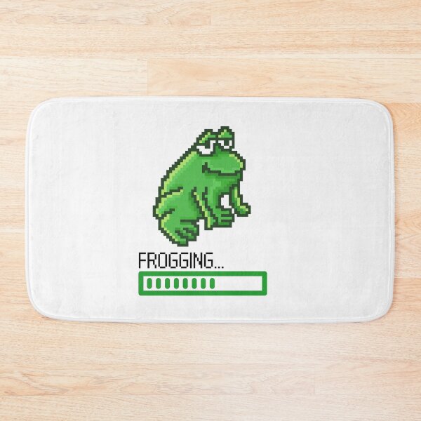 Item preview,  Loading frogging frog, Funny froggy designed and sold by T-Look.