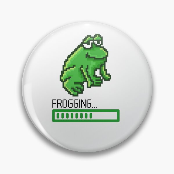 Item preview,  Loading frogging frog, Funny froggy designed and sold by T-Look.