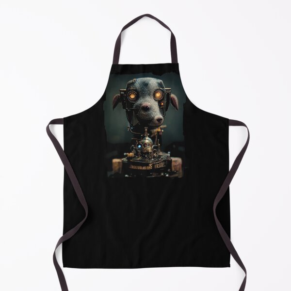 Item preview, Robot Animal Cyborg Dog | Science Fiction Art designed and sold by TMBTM.