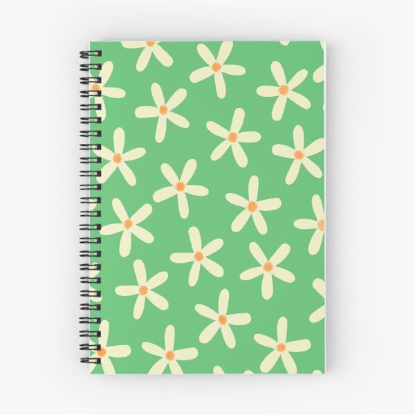 Item preview, green flower print designed and sold by layereddesignco.