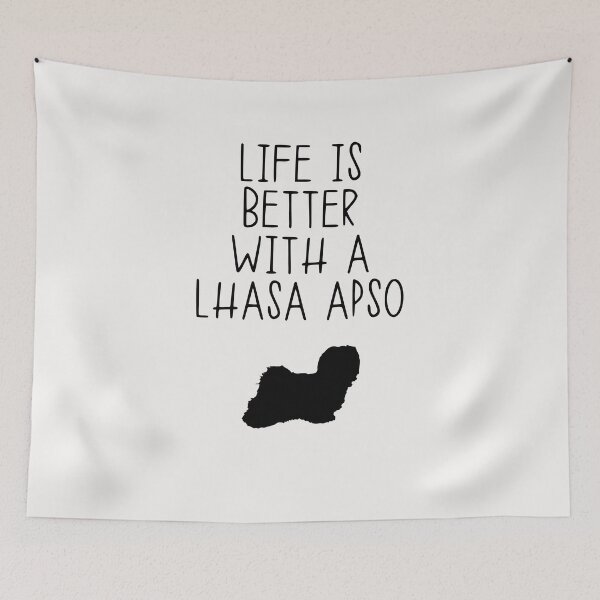 Item preview, Life Is Better With A Lhasa Apso designed and sold by kindxinn.