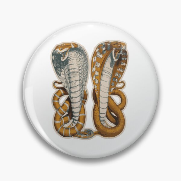 Item preview, Back to School Double Cobra Snake Graphic Vintage fun designed and sold by eboy32.