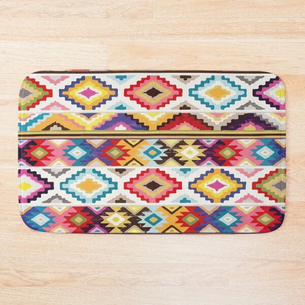 Item preview, Multicolor geometric aztec pattern colorful decoration mexican clothes ethnic boho chic designed and sold by T-Mex.