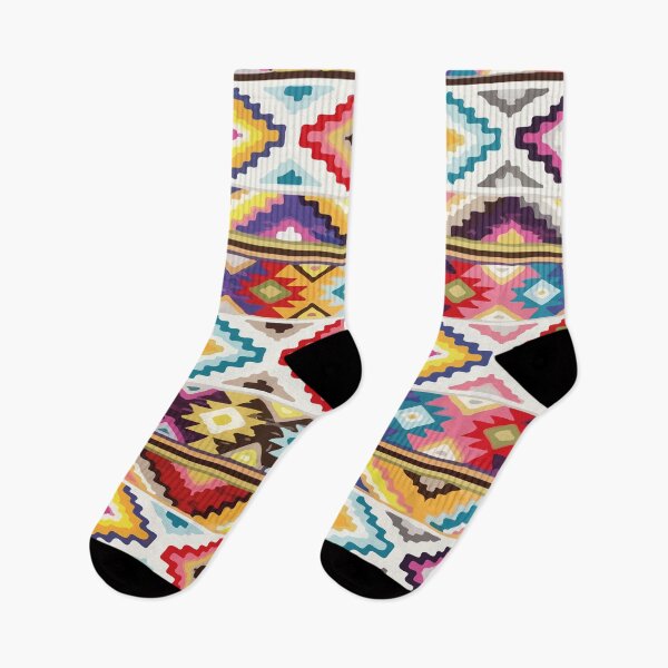 Item preview, Multicolor geometric aztec pattern colorful decoration mexican clothes ethnic boho chic designed and sold by T-Mex.