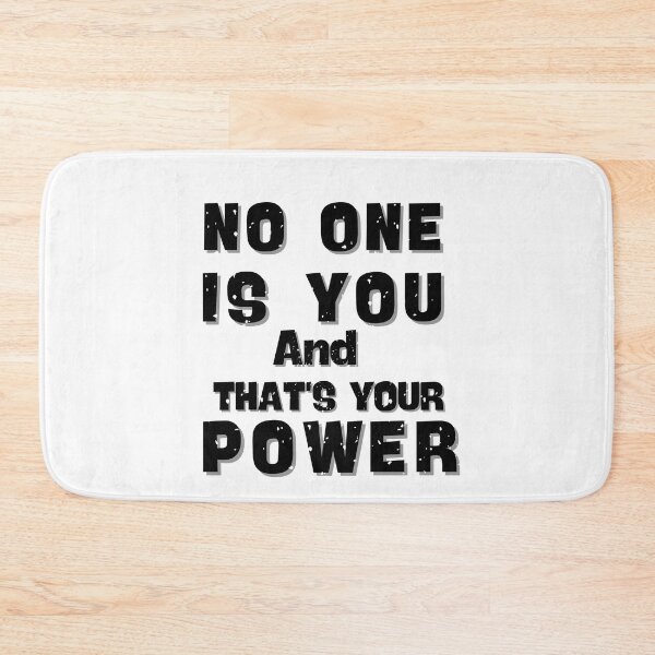 Item preview, No One Is You And That's Your Power unisex t-shirt designed and sold by SheryfaEl.