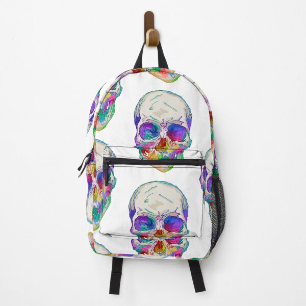 Item preview, colorful skull designed and sold by davidaagr.