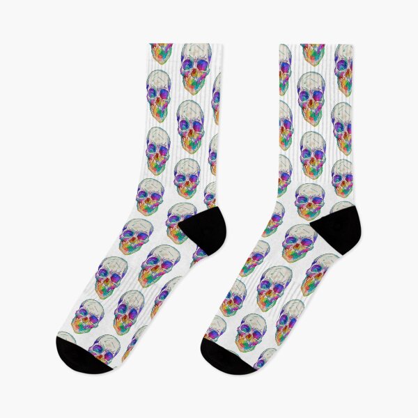 Item preview, colorful skull designed and sold by davidaagr.