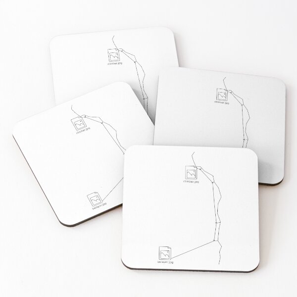 Item preview, Climber and belayer jpg designed and sold by designsbyMoiLS.