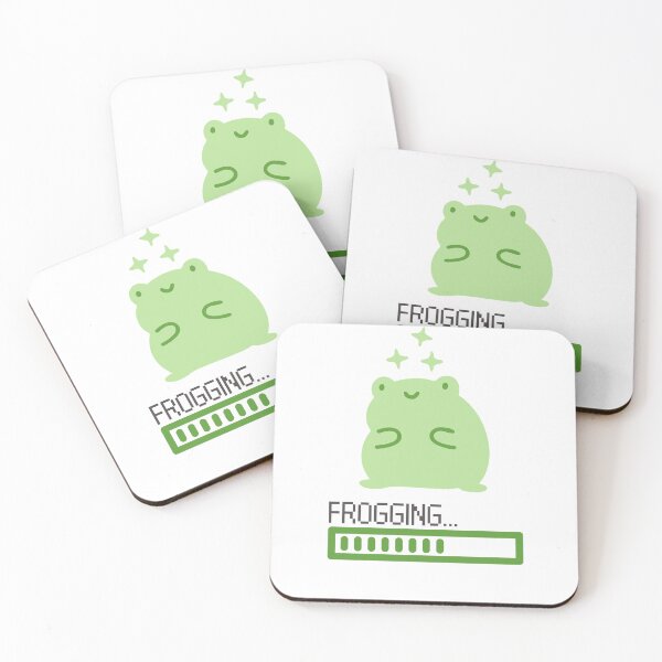 Item preview, Cute frog loading, Funny froggy froagging designed and sold by T-Look.