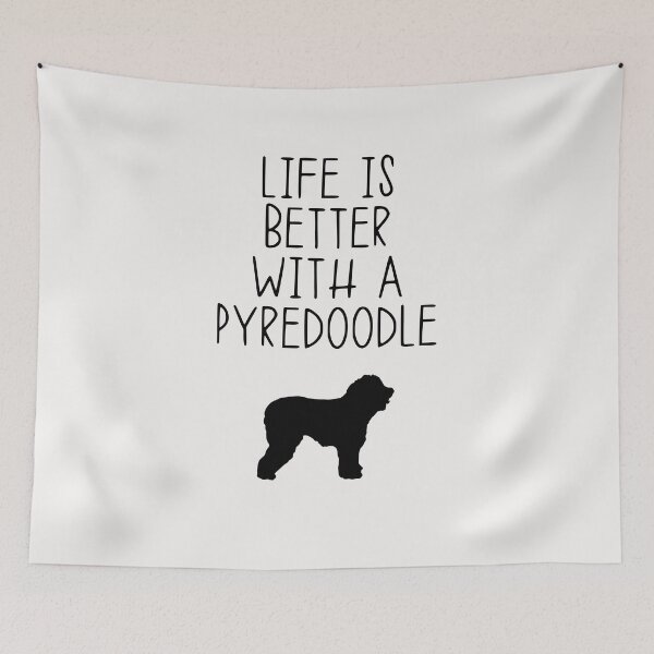 Item preview, Life Is Better With A Pyredoodle designed and sold by kindxinn.
