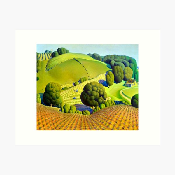 Item preview,  Grant Wood , Young Corn, 1931 designed and sold by Olivia-One.