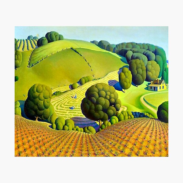 Item preview,  Grant Wood , Young Corn, 1931 designed and sold by Olivia-One.