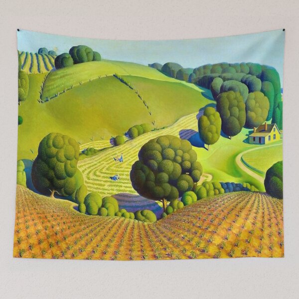Item preview,  Grant Wood , Young Corn, 1931 designed and sold by Olivia-One.