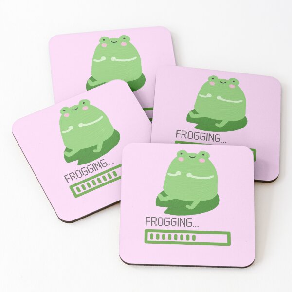 Item preview, Cute frog loading, Funny froggy froagging designed and sold by T-Look.