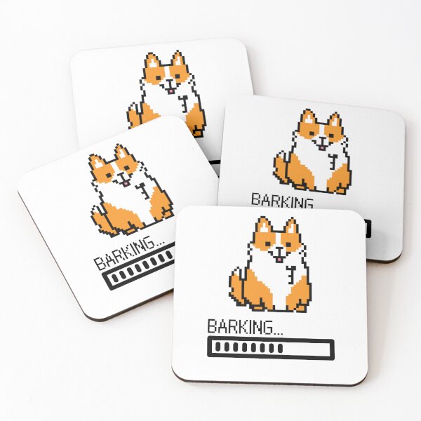 Item preview, Corgi bark loading, barking dog corgie  designed and sold by T-Look.