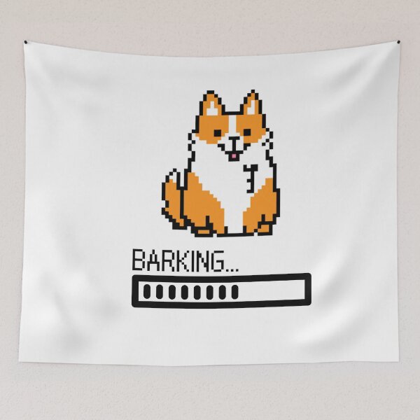 Item preview, Corgi bark loading, barking dog corgie  designed and sold by T-Look.