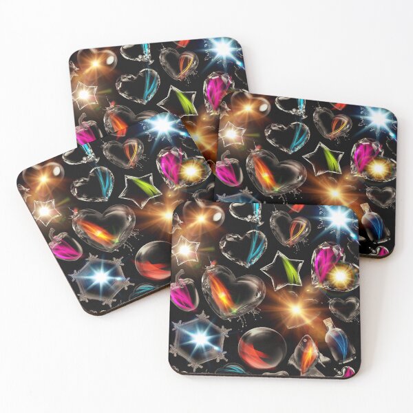 Item preview, light hearts designed and sold by Begoll Art.
