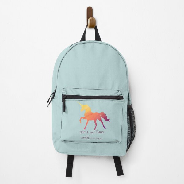 Item preview, Just a Girl Who Loves Unicorns designed and sold by Horse-Aholic.