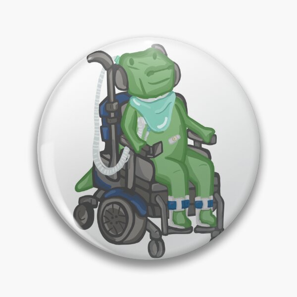 Item preview, Custom Order TRex (Motorized Wheelchair, trach, Gtube, AFOs) designed and sold by InclusiveDinos.