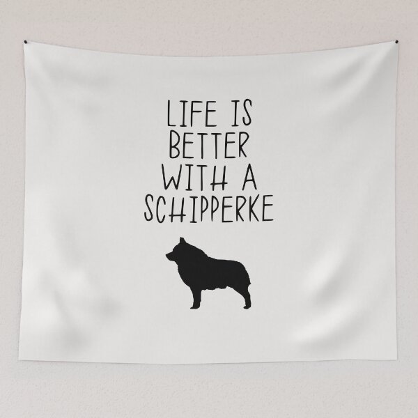 Item preview, Life Is Better With A Schipperke designed and sold by kindxinn.