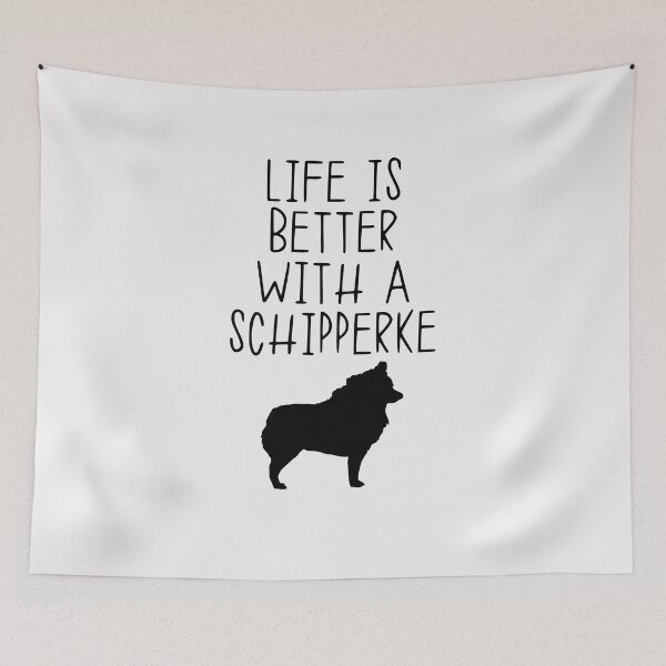Item preview, Life Is Better With A Schipperke designed and sold by kindxinn.