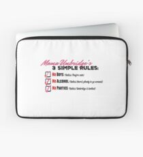 Mama Umbridge's Three Simple Rules Laptop Sleeve