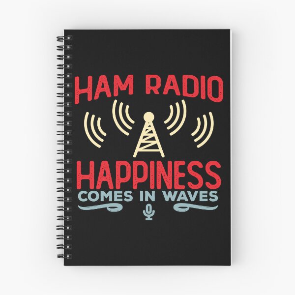 Item preview, Funny Ham Radio Happiness comes in Waves designed and sold by wingstar.