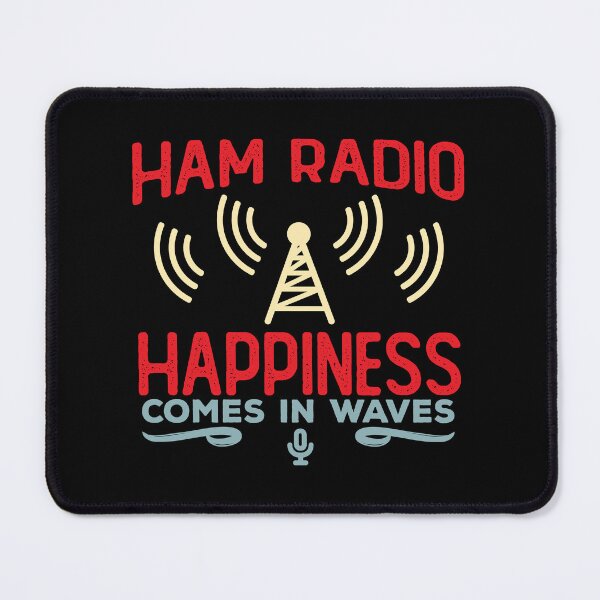 Item preview, Funny Ham Radio Happiness comes in Waves designed and sold by wingstar.
