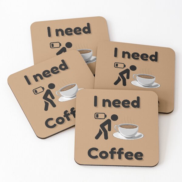 Item preview, I Need Coffee designed and sold by Cotton Made.