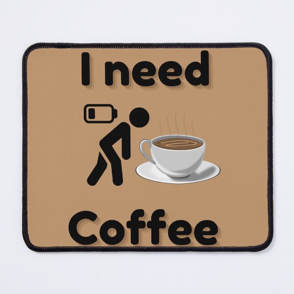 Item preview, I Need Coffee designed and sold by Cotton Made.