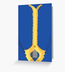 WW's Sword in my back Greeting Card