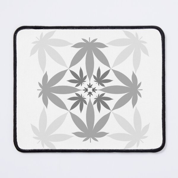 Item preview, Gray Cannabis Leaves designed and sold by emmacatwheels.