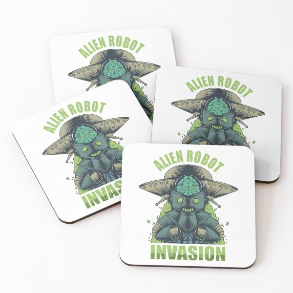 Item preview, I Believe robot alien invasion UFO UFO designed and sold by Emil1993.